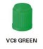 VC8-Z Čiapočka plastová zelená 